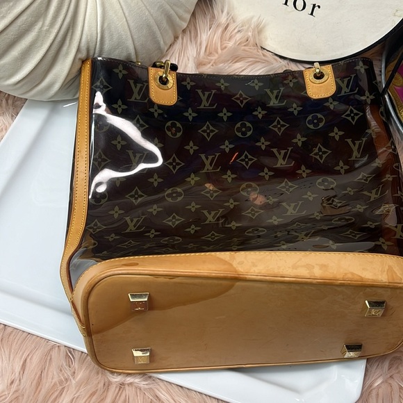 LOUIS VUITTON SAC AMBRE MONOGRAM VINYL MM - Picture 5 of 12